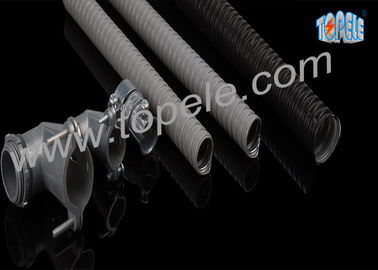 PVC - Lapisan / Jacketed Steel Saluran Waterproof Liquidtight Flexible Tube