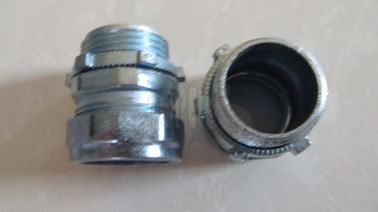 Saluran dan Fittings EMT NPT Thread Zinc EMT Kompresi Konektor