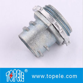 1/2&quot; hingga 1&quot; Fittings Saluran Fleksibel Aluminium / Seng Die Cast Flex Saluran Sekrup