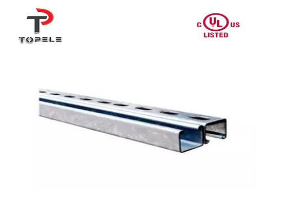 41x41 Baja Strut Slotted Saluran Dengan Gigi 3,0mm Ketebalan