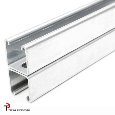 41x21mm 41x41mm / baja ringan Slotted Strut C Channel Dan U Channel /