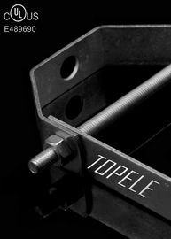 U Shape Adjustable Clevis Pipe Hanger Zinc Plated Untuk Kawat Suspensi