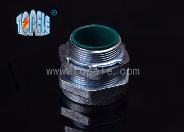 Steel EMT Saluran Dan Fittings NPT Thread, EMT Kompresi Konektor - Baja