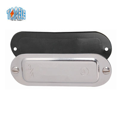 1/2 EMT Rigid Lb Conduit Body Cover dan Gasket dengan Sekrup