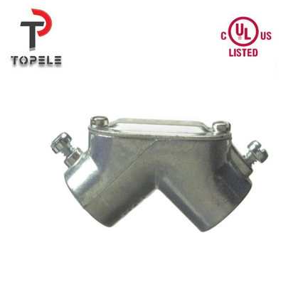 Zinc Die Cast EMT Untuk EMT Tarik Konektor Saluran Lempung Listrik