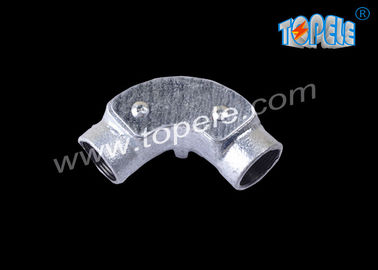 Saluran Inspeksi siku 20mm / 25mm Besi Malleable, BS Bend