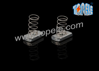 M6, M8, M10 Strut Channel Nut Spring Nut / Galvanized Steel Zinc Plated Steel Strut Nuts / Kualitas yang baik Spring Nut