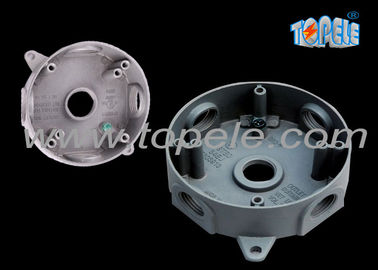 Indoor Weatherproof Junction Box 4&quot; Die Cast Outlet Kotak Listrik Bulat