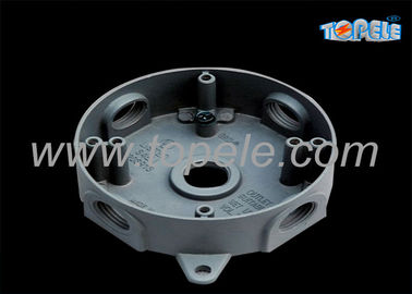 Indoor Weatherproof Junction Box 4&quot; Die Cast Outlet Kotak Listrik Bulat