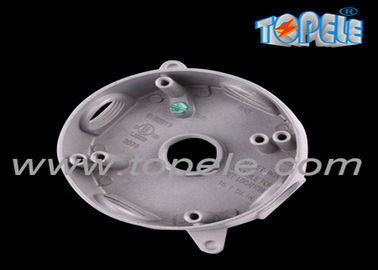 Indoor Weatherproof Junction Box 4&quot; Die Cast Outlet Kotak Listrik Bulat