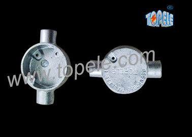 BS4568 Kotak Outlet Tahan Cuaca Dua Cara Besi Malleable - Melalui Jalan