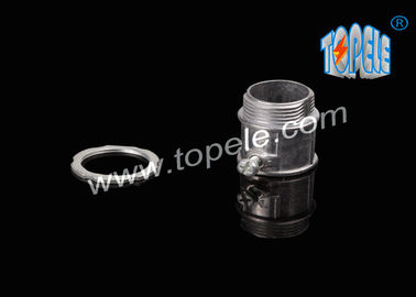 EMT Konduktor Listrik Dan Fittings / Zinc Die Cast EMT Konduktor Konektor Set-screw / 1/2 &quot;-4&quot; Zinc Die Casting