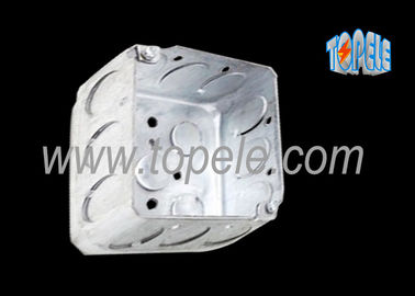 4 Inch Square Kotak Listrik Dan Tutup Dengan Knockouts Square