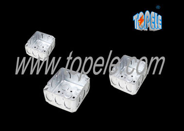 4 Inch Square Kotak Listrik Dan Tutup Dengan Knockouts Square