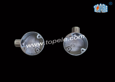 BS4568 Fitting Pipa Besi Lempar/ Kotak Tunggal Galvanis 25mm Satu Jalur / Kotak Saluran