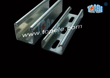 41x21mm 41x41mm / baja ringan Slotted Strut C Channel Dan U Channel /