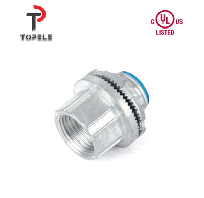 UL Standar Threaded Saluran Dan Fittings kaku Sink Watertight Hub Konektor