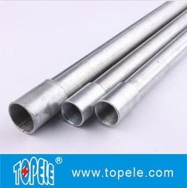 20mm, 25mm Galvanized BS4568 pipa saluran, baja saluran listrik GI tabung