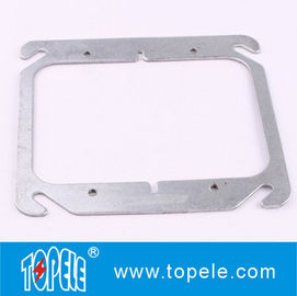 TOPELE 4 &quot; LARU BLANK LANGIT COVER Untuk Dua GANG Outlet Box, baja galvanis