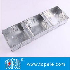 25mm, 35mm Baja BS4568 GI Box / Terminal Satu Gang GI Box, Kotak Listrik Dan Penutup