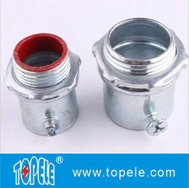 Bahan Baja EMT Saluran Dan Fittings EMT Kompresi Isolasi Konektor
