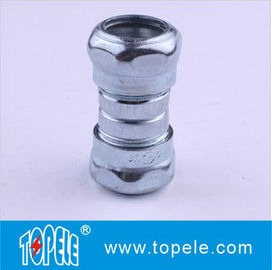 Zinc Plated Steel EMT Compression Coupling, EMT Coupling 1/2&quot; sampai 4&quot; Inch
