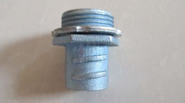 1/2&quot; hingga 1&quot; Fittings Saluran Fleksibel Aluminium / Seng Die Cast Flex Saluran Sekrup
