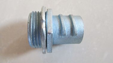 1/2&quot; hingga 1&quot; Fittings Saluran Fleksibel Aluminium / Seng Die Cast Flex Saluran Sekrup