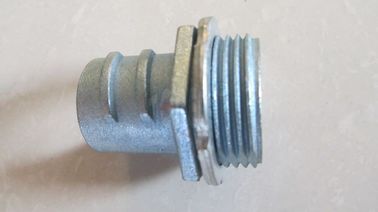 1/2&quot; hingga 1&quot; Fittings Saluran Fleksibel Aluminium / Seng Die Cast Flex Saluran Sekrup