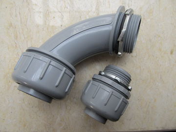 PVC Plastik Fleksibel Saluran Dan Fittings Nonmetallic Seal Tight Konektor