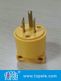 3pin 125V WS U44A Amerika Selatan Plug and Socket GFCI Receptacles dengan OEM / ODM