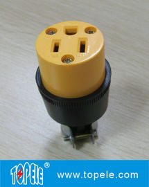 3pin 125V WS U44A Amerika Selatan Plug and Socket GFCI Receptacles dengan OEM / ODM