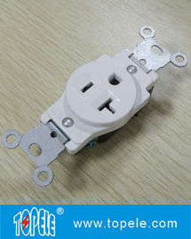 Panel persegi GFCI wadah Tembaga / Bulat Aluminium Aloy POP Up Tipe Socket Lantai