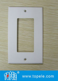 Satu Gang / Dua Gang Plastik Dekoratif Duplex GFCI Receptacles Wallplate