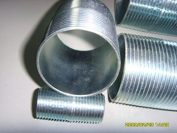 1/2 &quot;ke 2&quot; Baja Karbon Elektro Galvanis Semua Thread Saluran Puting, RMC / IMC Saluran Dan Fittings
