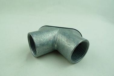 1/2 &quot;untuk 2&quot; 90 derajat Seng Die Cast EMT / IMC Tarik Elbow Saluran Dan Fittings