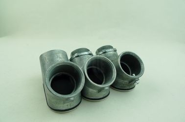 1/2 &quot;untuk 2&quot; 90 derajat Seng Die Cast EMT / IMC Tarik Elbow Saluran Dan Fittings