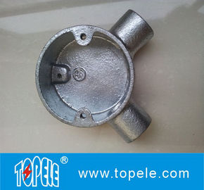 GI BS4568 Fitting Saluran 20mm 25mm 32mm 90 Angle Way kotak persimpangan melingkar