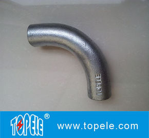 BS4568 Fittings Saluran 20mm, 25mm Lempeng Besi Padat Lempeng, 90 derajat
