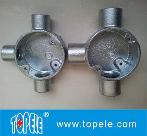 Pipa listrik BS4568 Kotak persimpangan melingkar besi