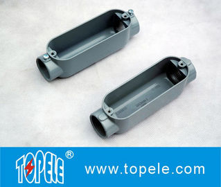 Aluminium Die Cast Conduit Body, Threaded C Type Dengan Tutup / Outlet Box