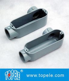 1 Inch Aluminium LR Tipe IP65 Threaded EMT / Rigid Conduit Body With Cover