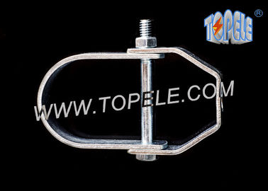 High Duty / UL Standard Pre-galvanized Steel Clevis Hanger Dengan Bolt dan Kacang Untuk Pipa, Pipe Clamp