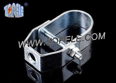 High Duty / UL Standard Pre-galvanized Steel Clevis Hanger Dengan Bolt dan Kacang Untuk Pipa, Pipe Clamp