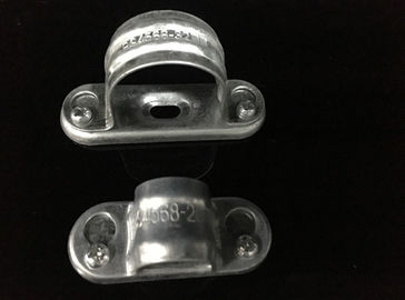 Perak 20mm 25mm BS4568 Fittings Saluran Galvanized Space Bar Saddle