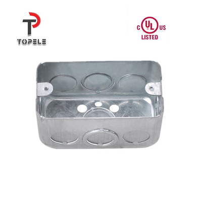 Galvanized Handy Junction Box UL terdaftar 2X4 Inch Steel
