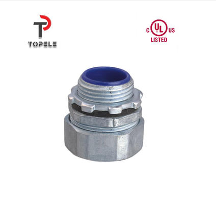 UL Standard Fleksibel Saluran Dan Fittings Cairan ketat konektor lurus jenis