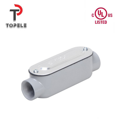 C Aluminium Threaded Rigid Conduit Body With Outlet Box Resistant Corrosion UL List