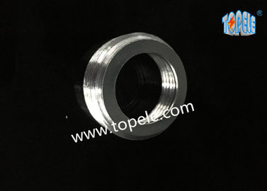 Mengurangi Bushing Zinc Plated Baja IMC Fittings Saluran, di luar dan di dalam Threaded Reducer Puting