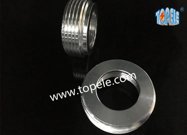 Mengurangi Bushing Zinc Plated Baja IMC Fittings Saluran, di luar dan di dalam Threaded Reducer Puting